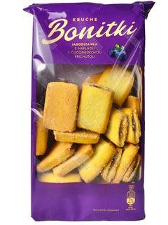 Печиво пісочне з начинкою з чорниці Bonitki Jagodzianka 500 г