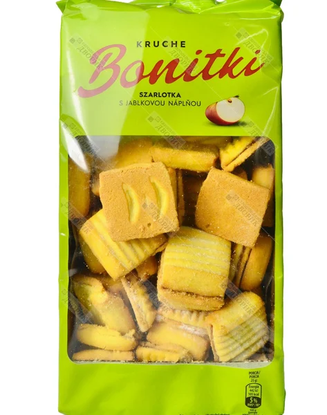 Печиво пісочне Bonitki з начинкою з яблук Szarlotki 500 г
