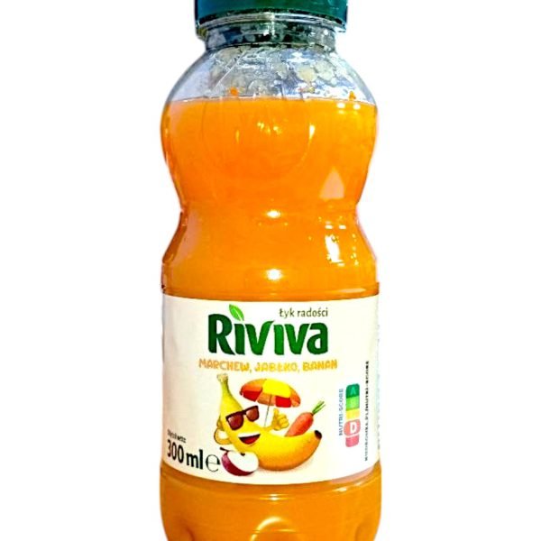 Сік Riviva Банан Яблуко Морква 300ml