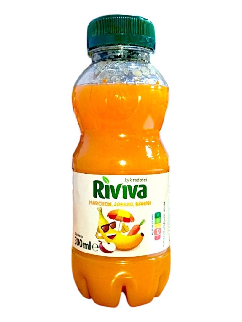 Сік Riviva Банан Яблуко Морква 300ml