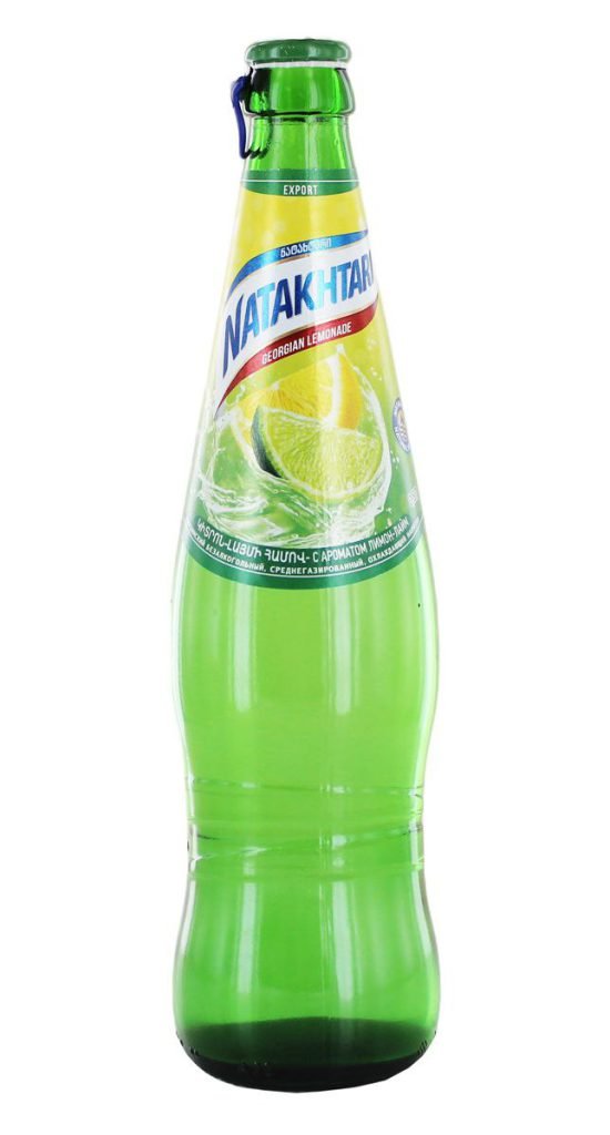 Лимонад Natakhtari Лимон-лайм 0,5 л