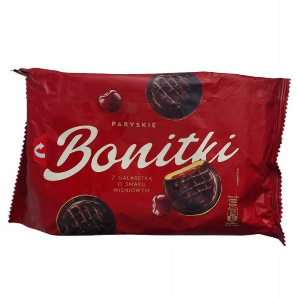 Печиво Bonitki Paryskie з вишневим желе 300 г