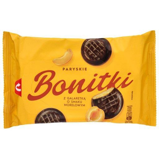 Печиво Bonitki Paryskie з абрикосовим желе 300 г