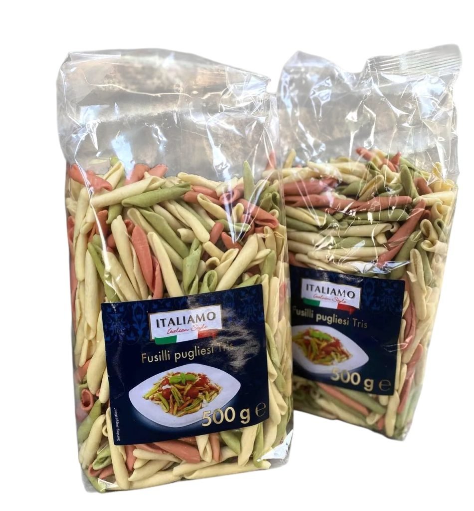 Макарони Italiamo Fusilli Pugliesi Tris 500 г