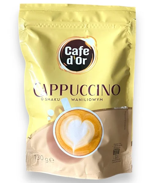 Капучіно Cafe d'Or Cappuccino зі смаком ванілі 130 г