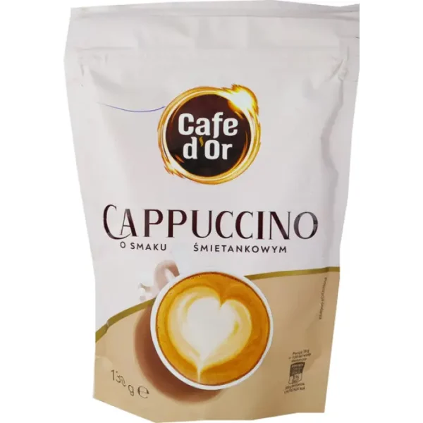 Капучіно Cafe d'Or Cappuccino з вершковим смаком 130 г