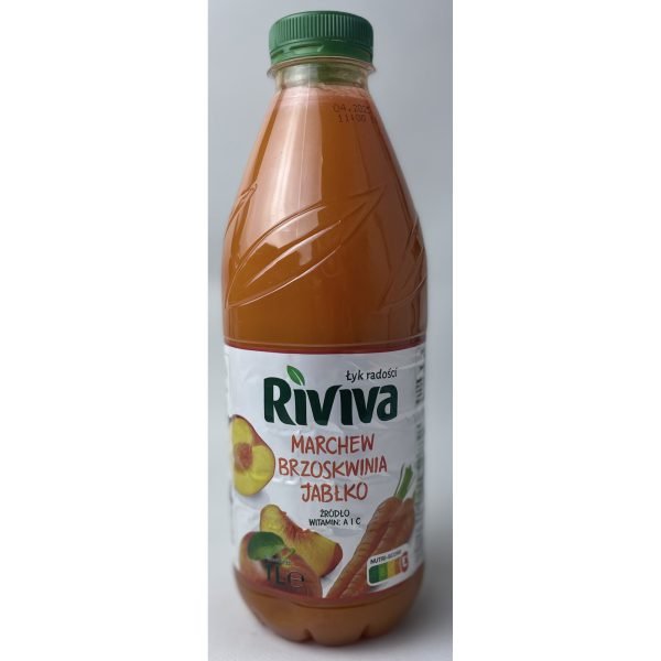 Сік Riviva Персик Яблуко Морква 1 л