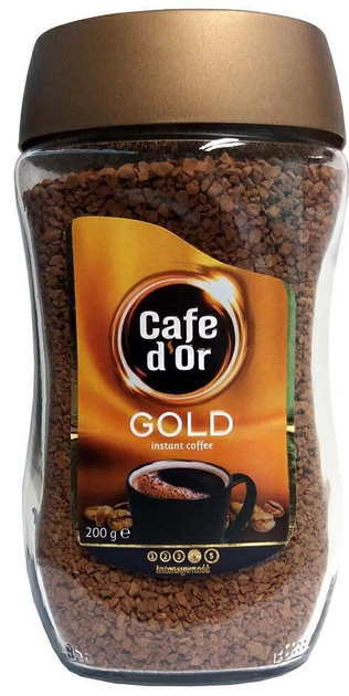 Кава розчинна  Cafe d'Or Gold 200 г