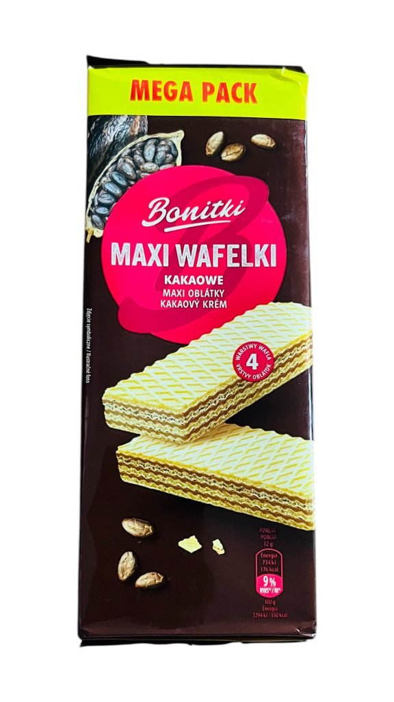 Вафлі Bonitki Maxi какао 450 г