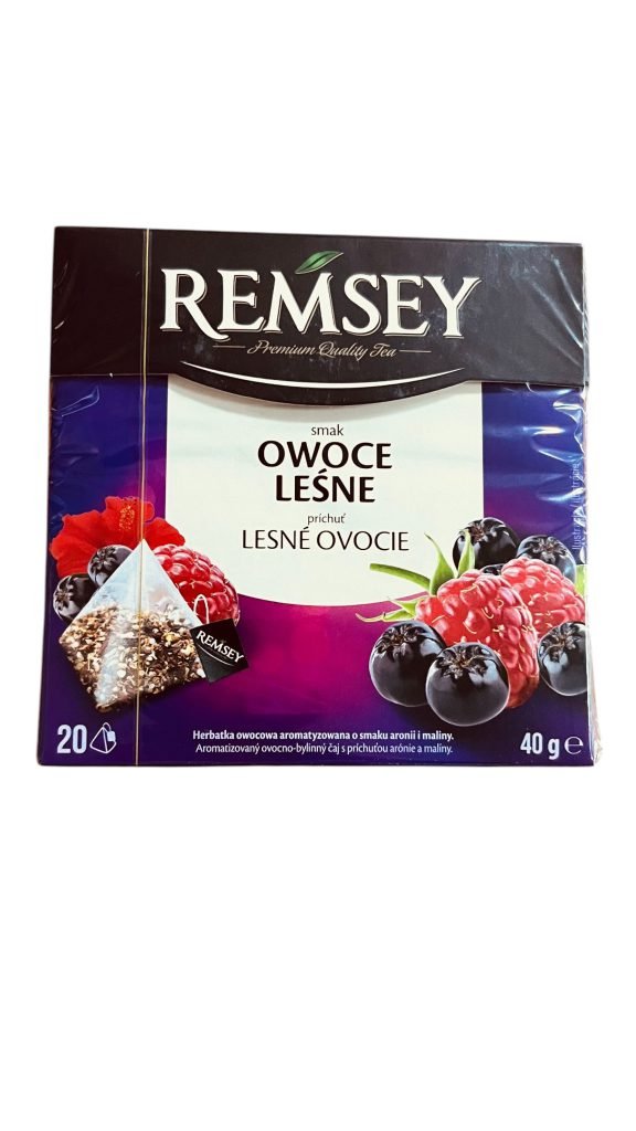 Чай Remsey чорний лісова ягода 40 г