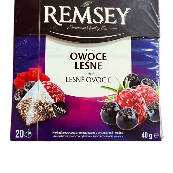 Чай Remsey чорний лісова ягода 40 г