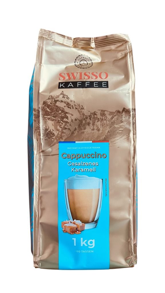 Капучино Swisso солона карамель 1 кг