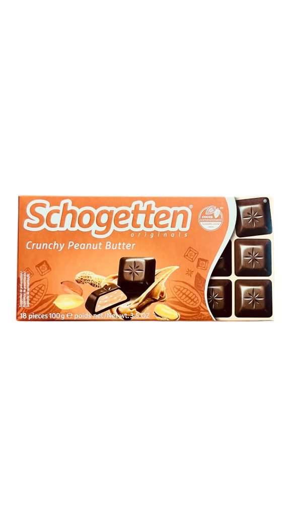 Шоколад Schogetten молочний з арахісом 100 г