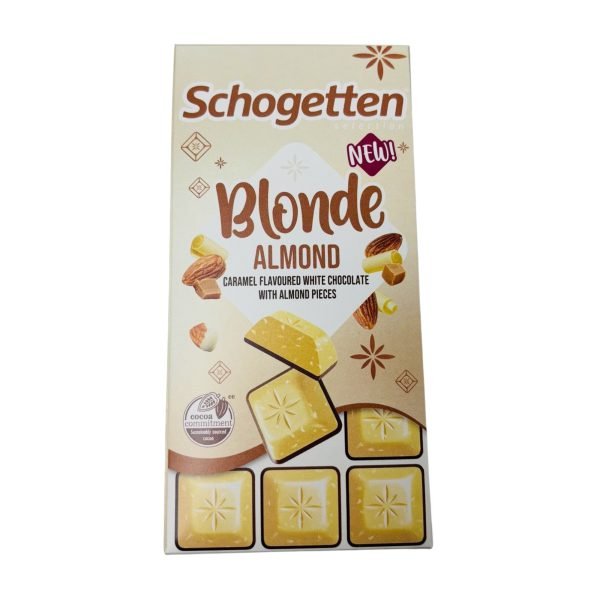 Шоколад білий Schogetten Blonde Almond 100 г