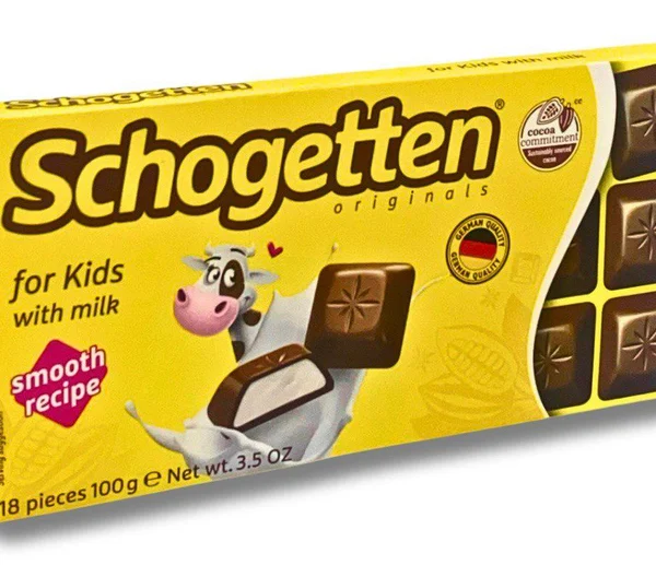 Шоколад Schogetten молочний for Kids with milk 100 г