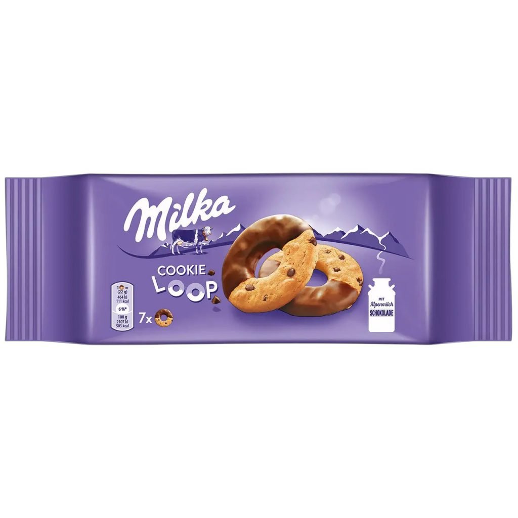 Печиво Milka кільце 154 г