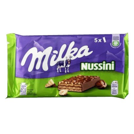 Вафлі Milka Nussini 157 г