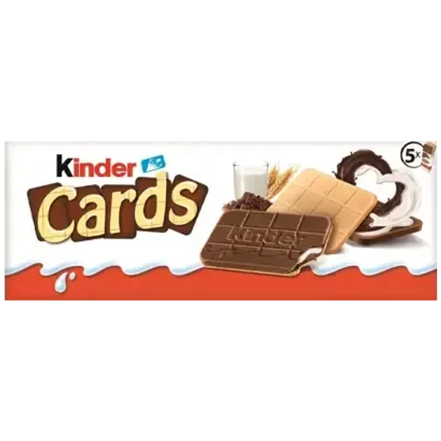 Печиво Kinder Cards 128 г