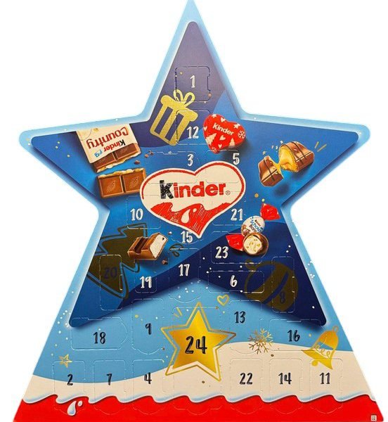 Адвент календар новорічний Kinder Зірка 149 г