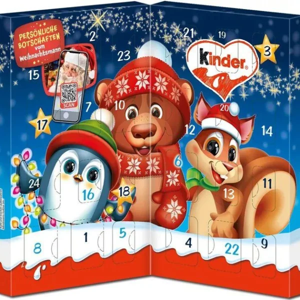 Адвент календар книжка Kinder 113 г