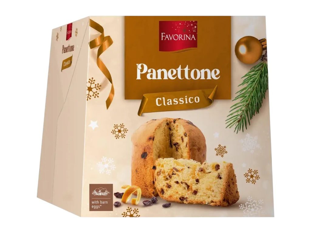 Кекс Favorina Panettone Classico з цукатами та родзинками 1 кг