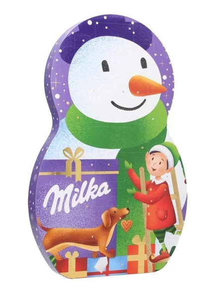 Адвент Календар Milka Сніговик 213 г