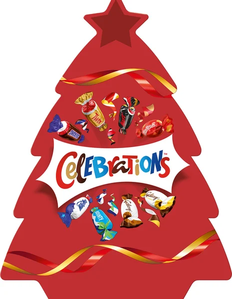 Шоколадний набір Mars Celebrations Ялинка 215 г
