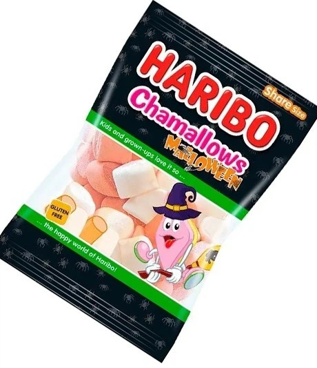 Маршмелоу Haribo Chamallows Malloween 160г