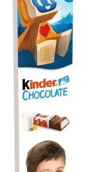 Набір молочного шоколаду Kinder Chocolate 300 г