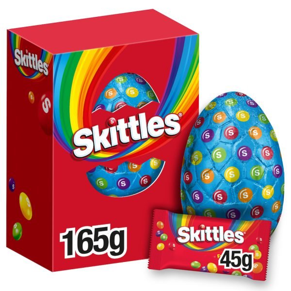 Шоколадне яйце Skittles 165 г