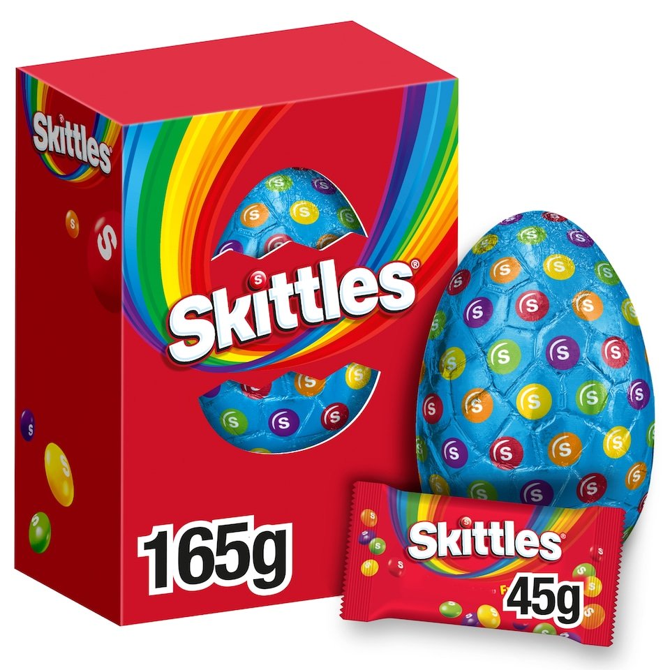 Шоколадне яйце Skittles 165 г