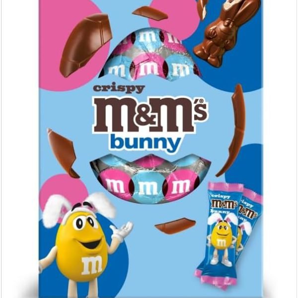 Шоколадне яйце M&M's Crispy Bunny 149 г