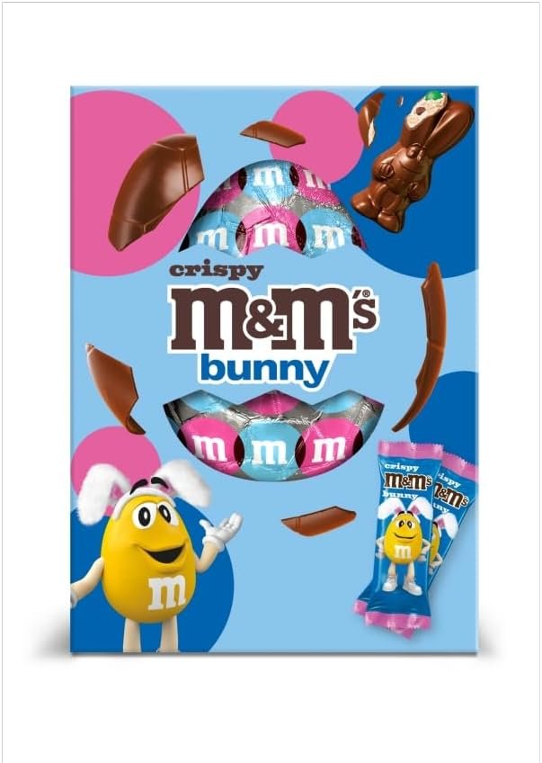 Шоколадне яйце M&M's Crispy Bunny 149 г