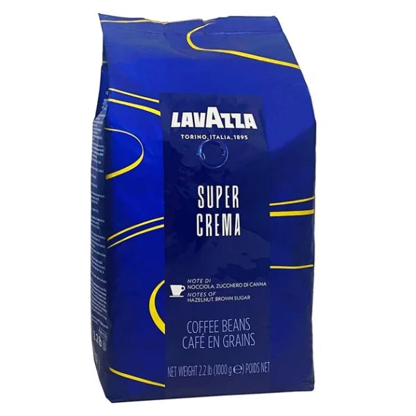 Кава в зернах Lavazza Super Crema 1 кг