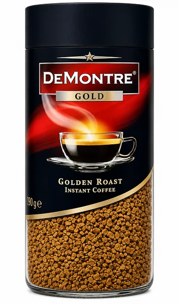 Кава розчинна DeMontre Gold 200 г