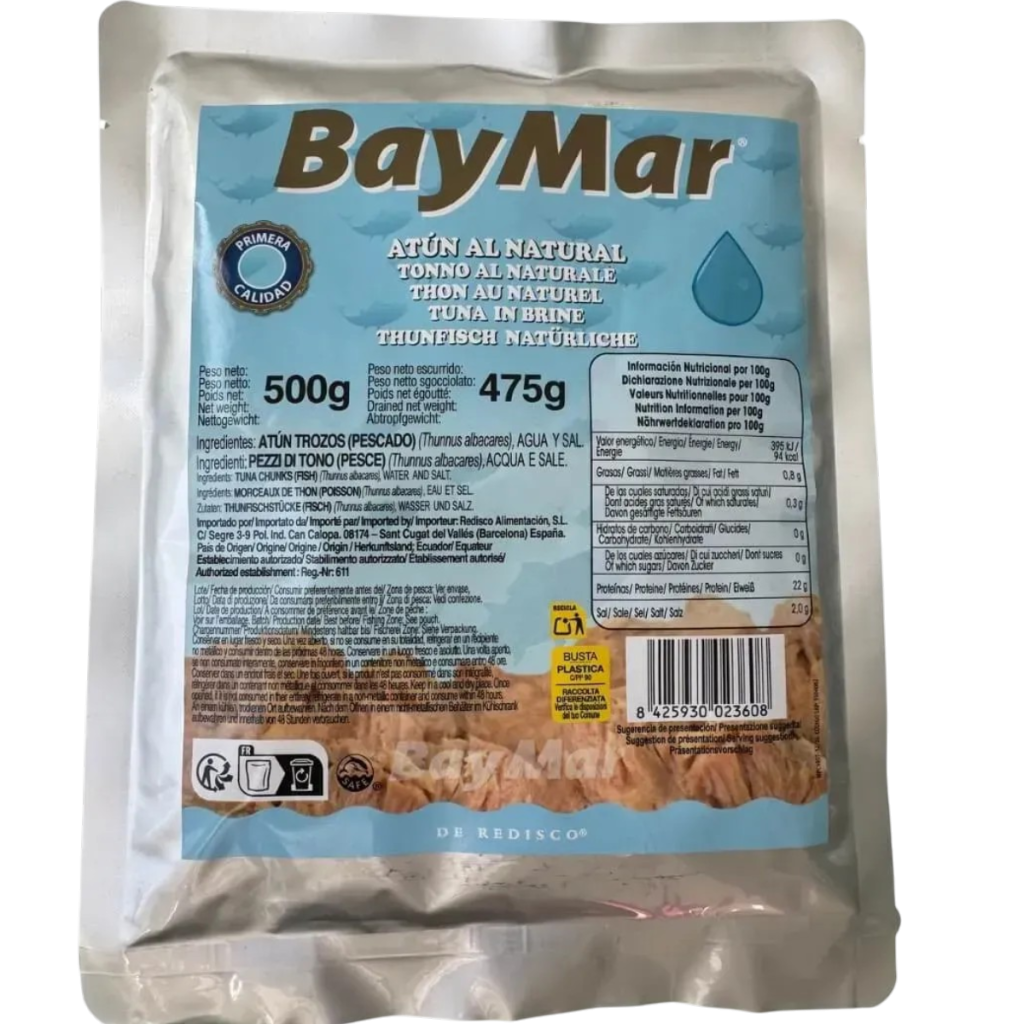 Тунець BayMar Atun Tonno al natural у власному соку 500 г