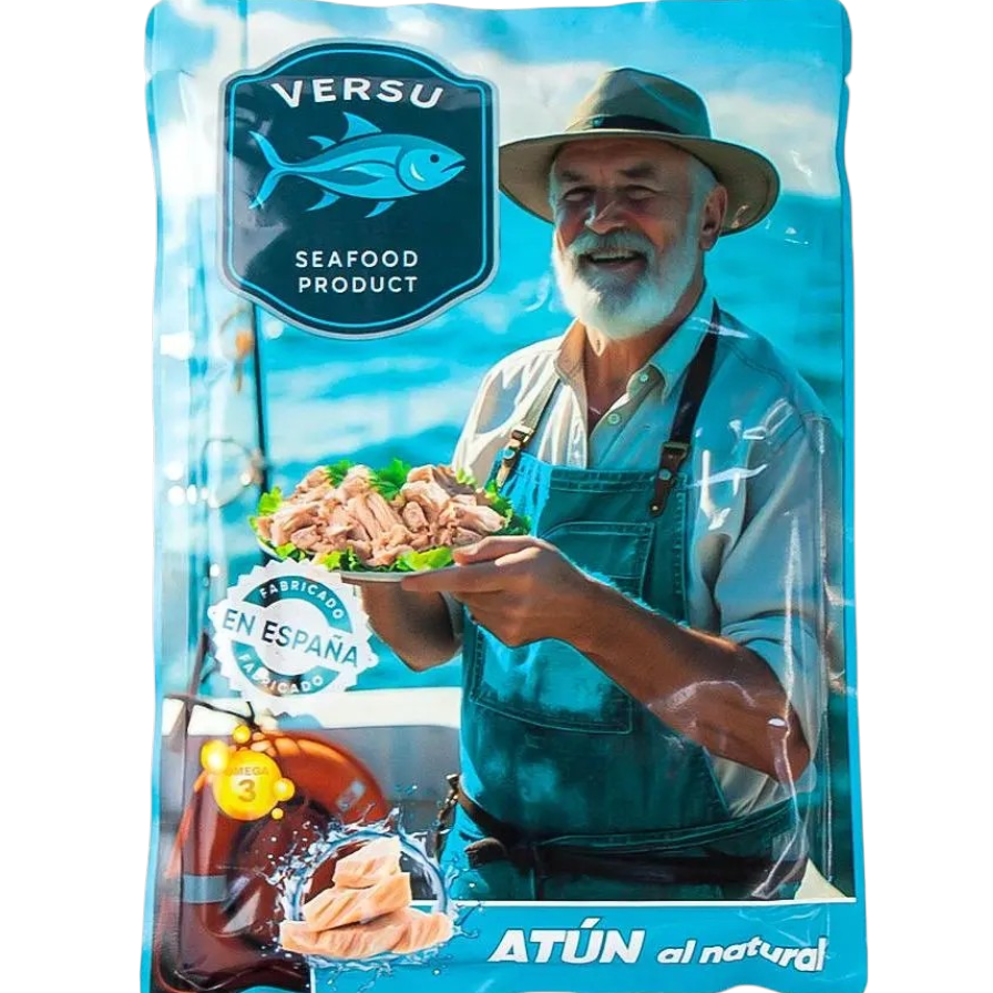 Тунець Versu Atun Tonno al natural у власному соку 1 кг