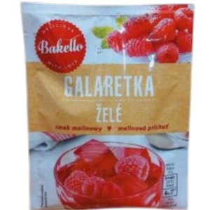Желе зі смаком малини Bakello Galaretka 2*75 г