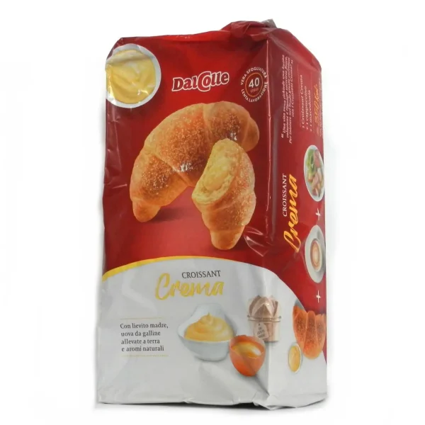 Круасани DalColle із заварним кремом 225 г
