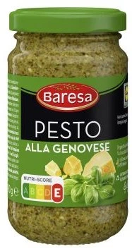 Соус Baresa Pesto Alla Genovese сирний із зеленню 190 г