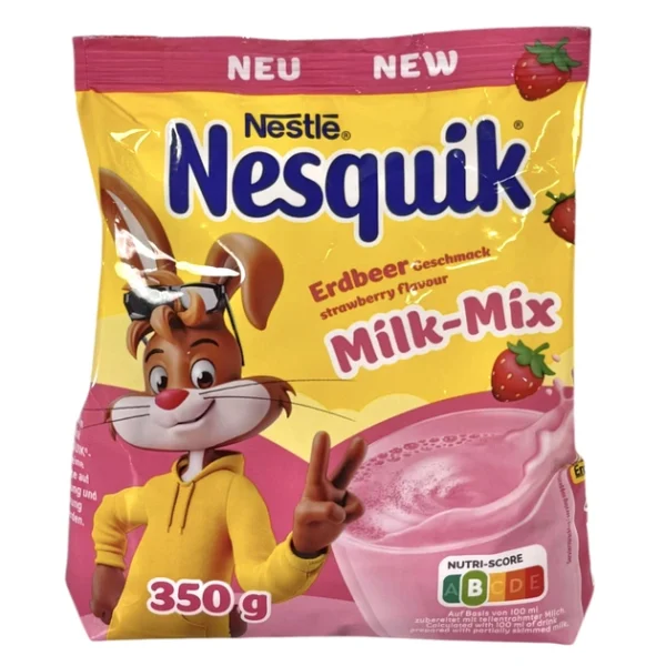 Какао Nestle Nesquik Milk-Mix Strawberry 350 г