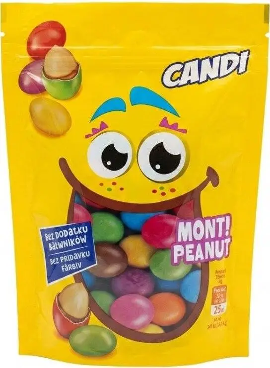 Драже з арахісом в шоколаді Candi Monti 240 г