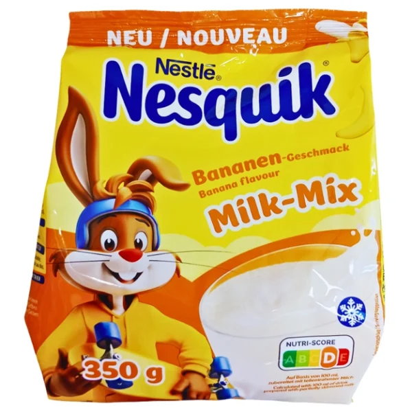 Какао напій Nestle Nesquik Milk-Mix Bananen 350 г