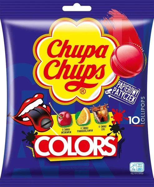 Льодяники Chupa Chups Colors 120 г