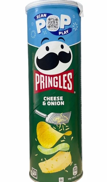 Чипси Pringles Cheese & Onion сир та цибуля 165 г