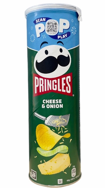 Чипси Pringles Cheese & Onion сир та цибуля 165 г