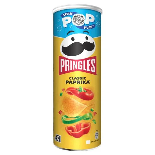 Чипси Pringles Classic Paprika паприка класична 165 г